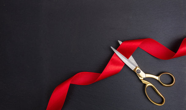 Creating a Custom Ribbon Cutting Ribbon with Your Logo