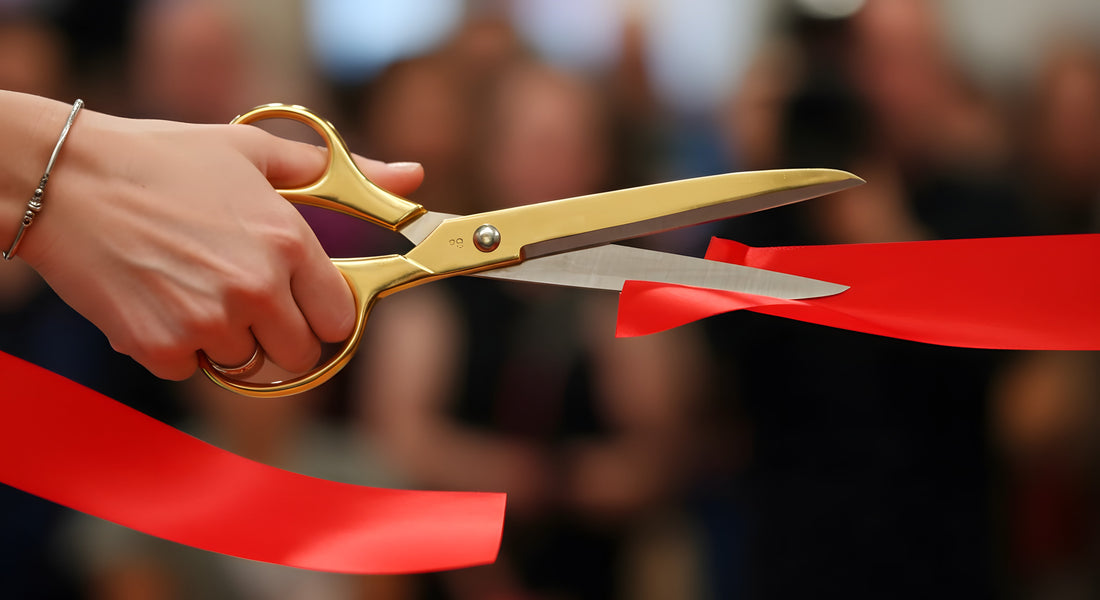 The Perfect Pairing: Custom Ribbons and Scissors for Ceremonial Openings