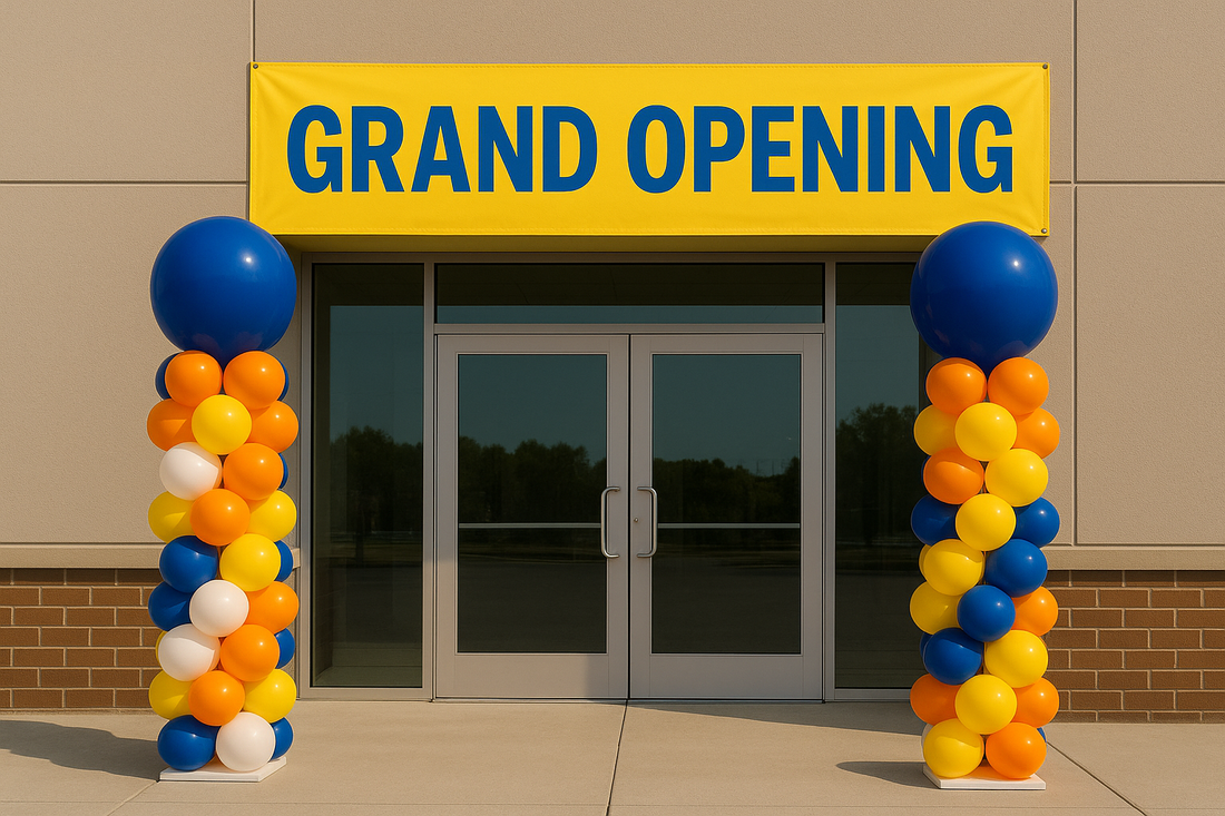 How Grand Opening Balloons Add Excitement to Your Ribbon Ceremony