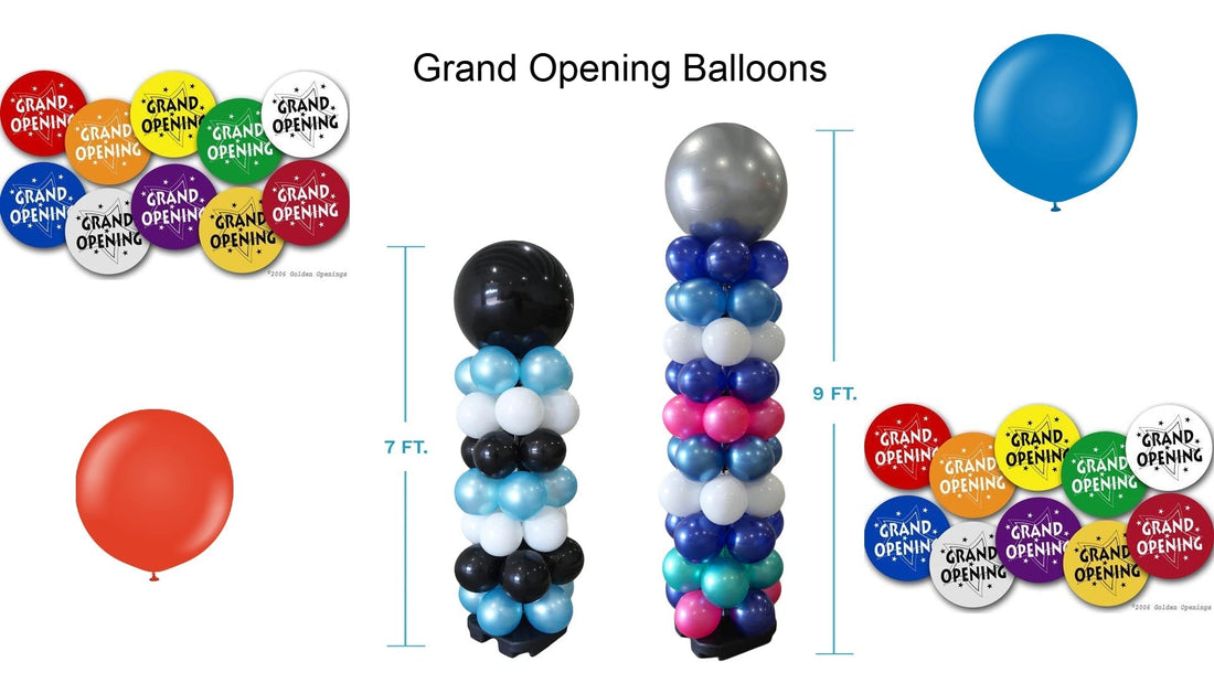 Why Balloons for Store Opening Are a Must-Have for Maximum Visibility