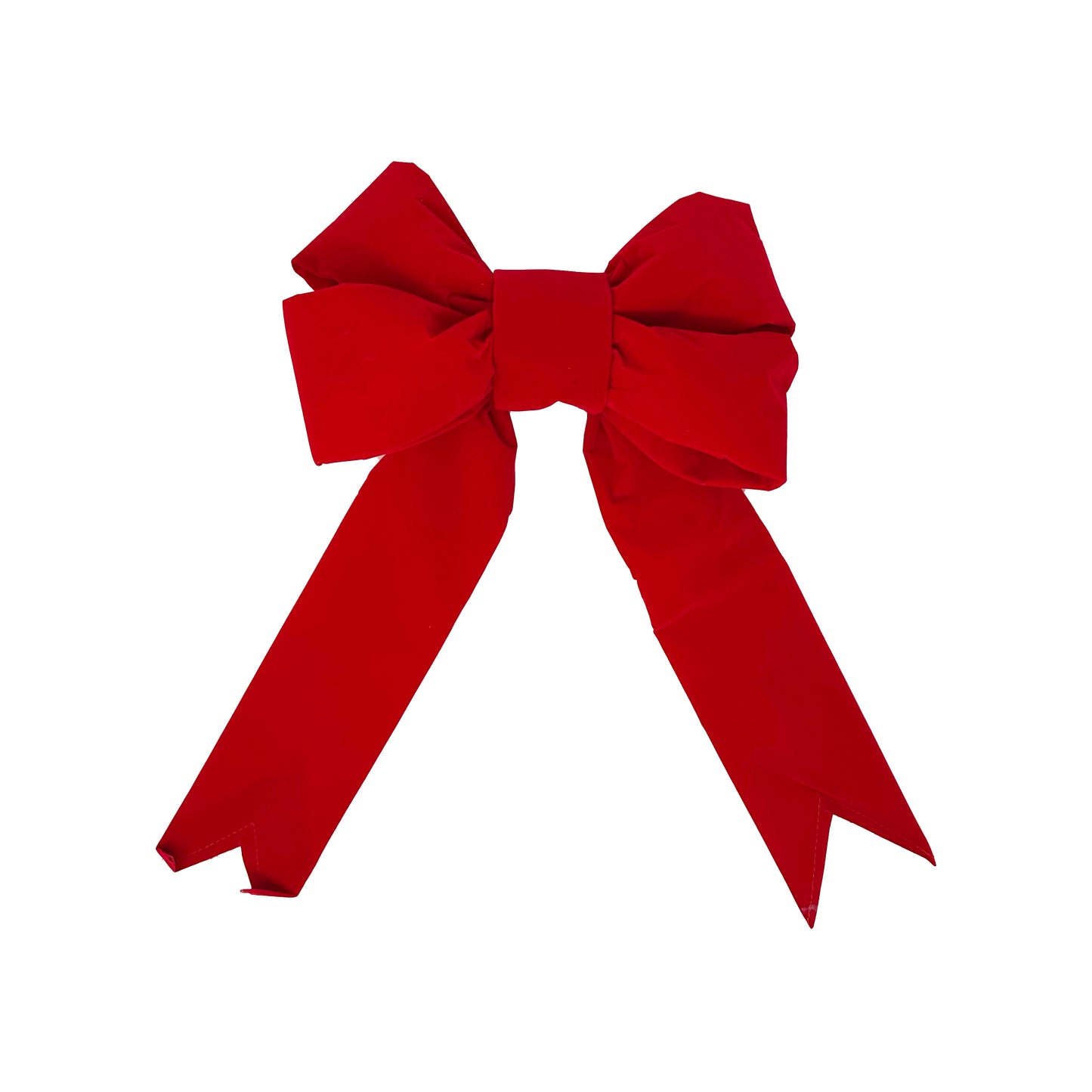 3-D Giant RED Velvet Building Bow