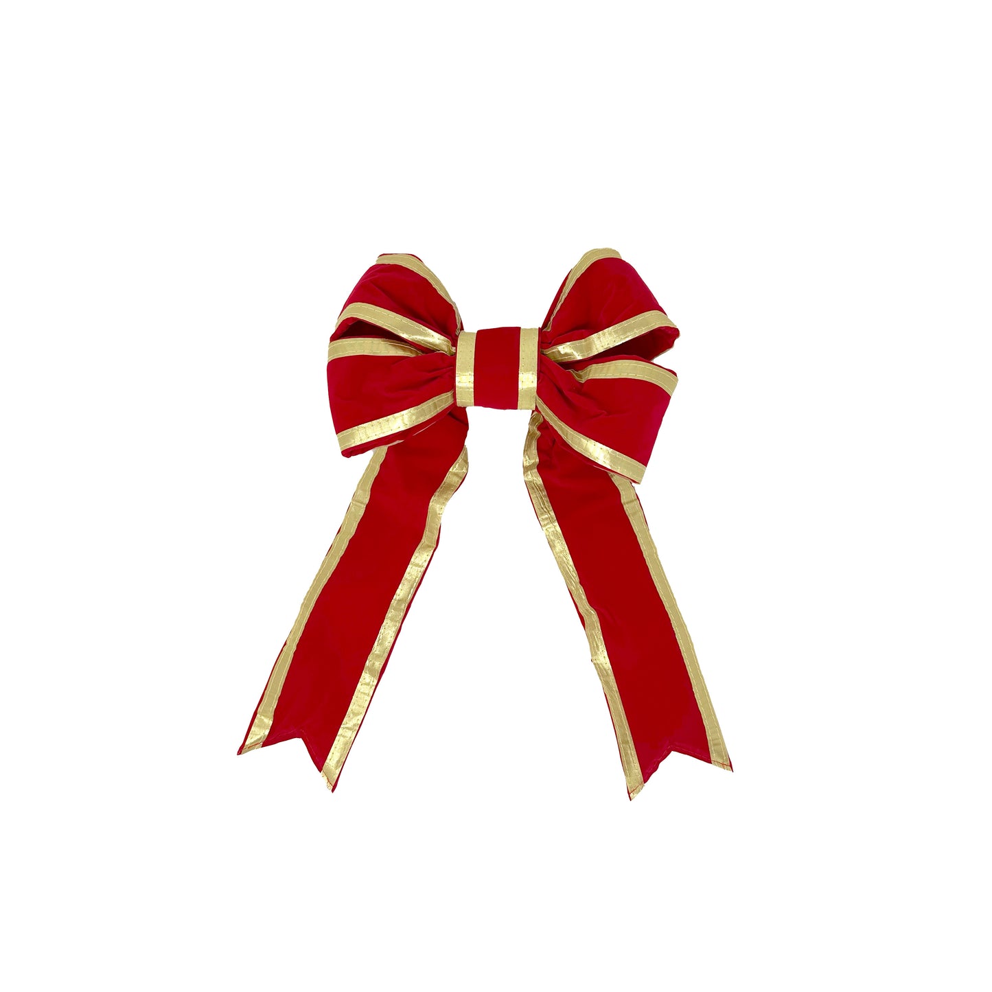 3-D Giant RED Velvet Building Bow
