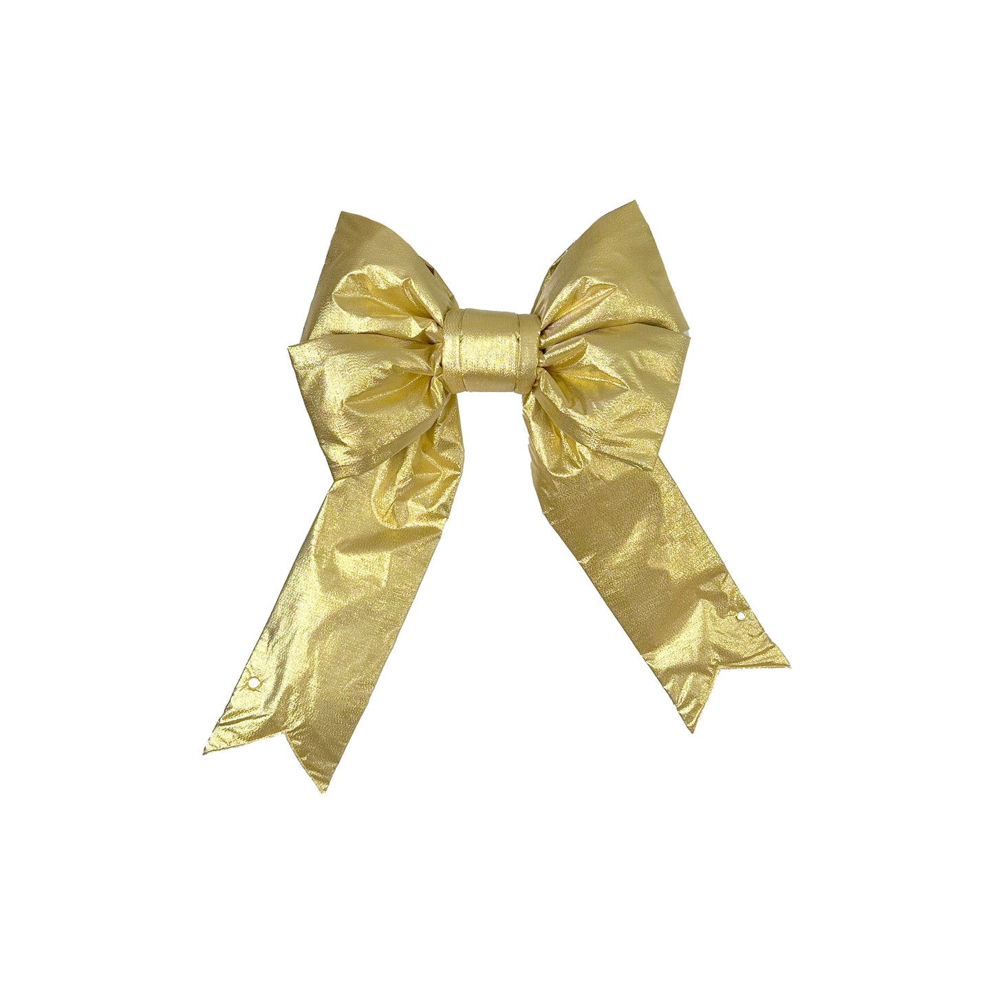 Metallic Gold Lamé Bow