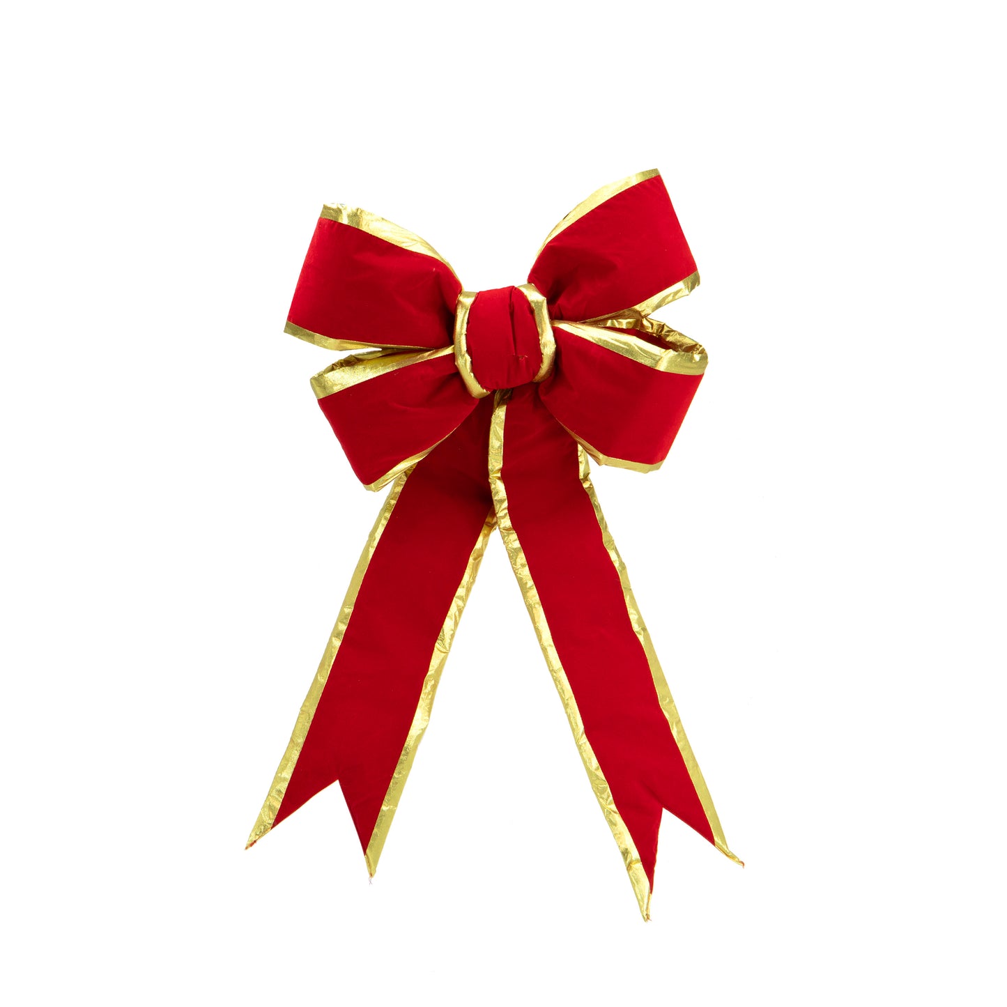 3-D Giant RED Velvet Building Bow