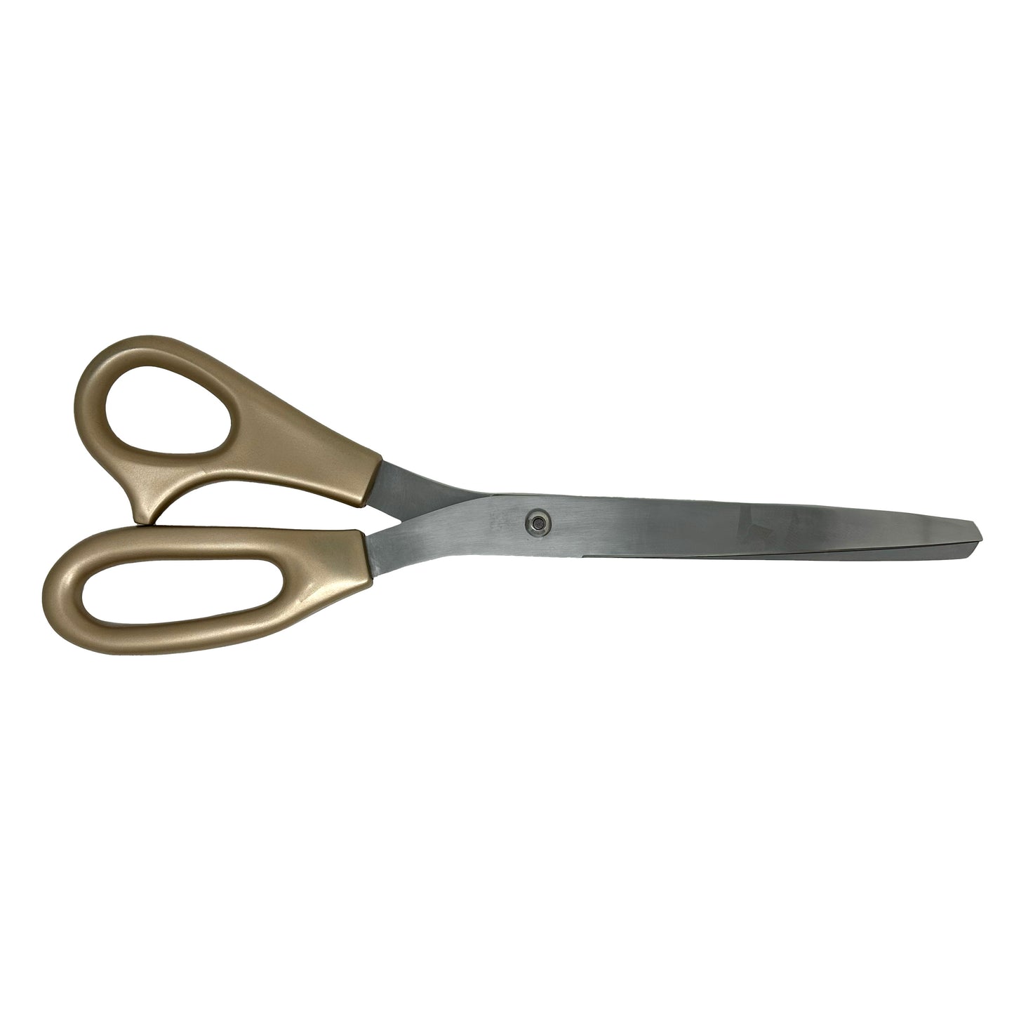 Giant 25 inch Antique Gold Handle Scissors with Silver Blade