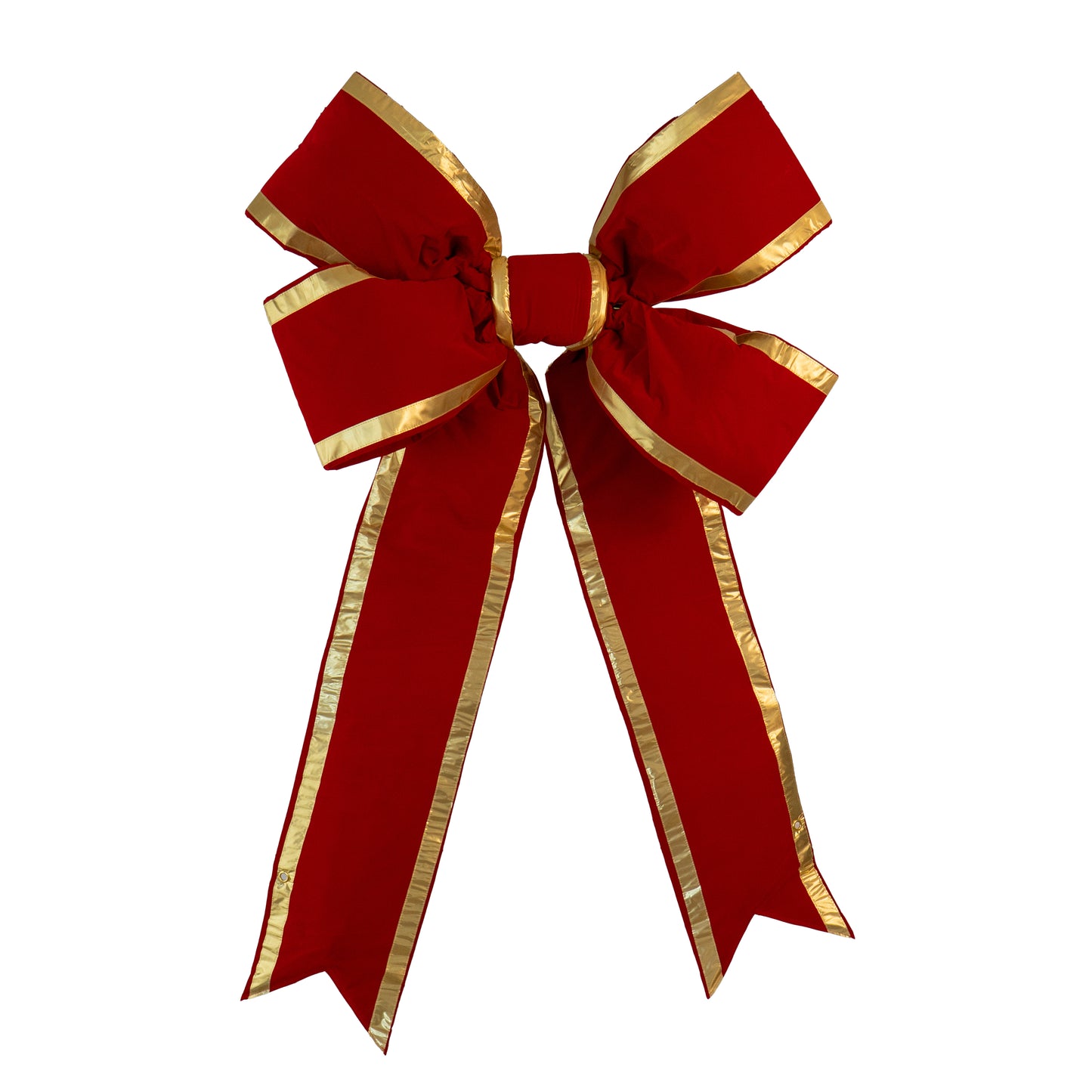 3-D Giant RED Velvet Building Bow