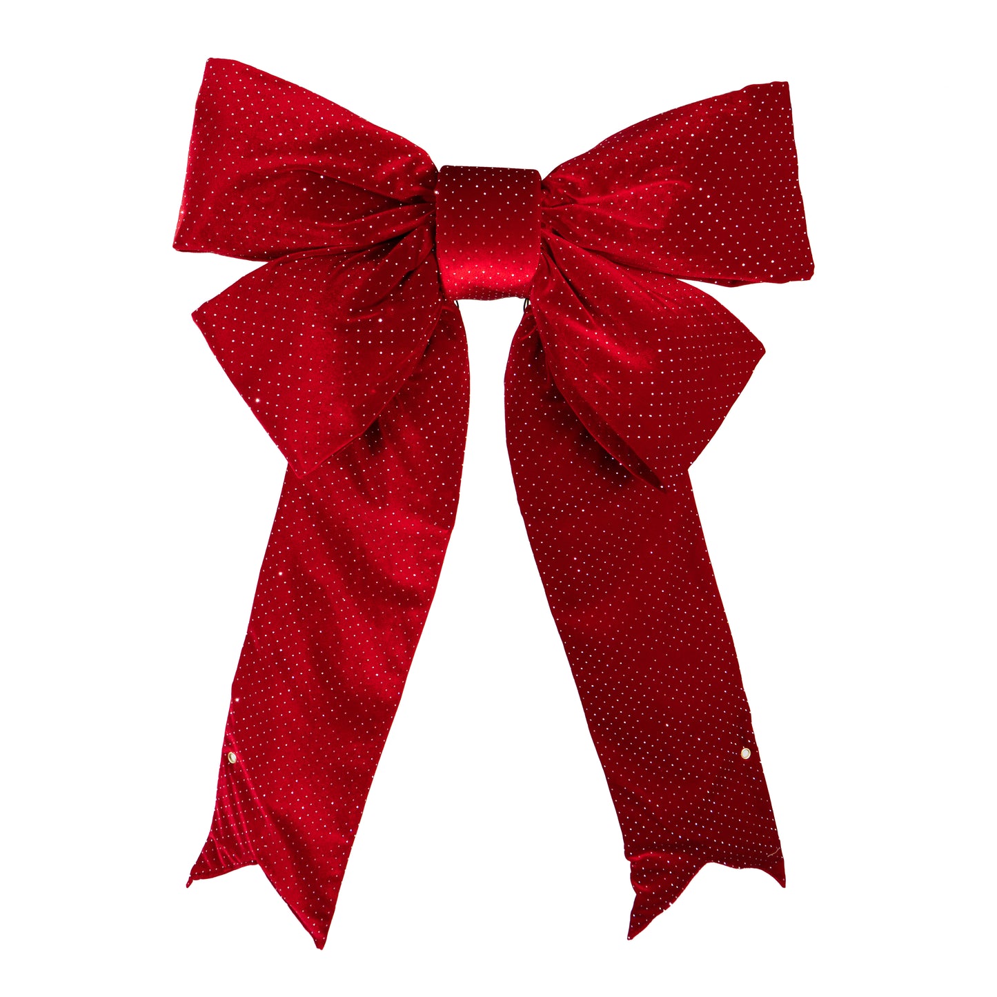 Luxury Diamante Velour Bow