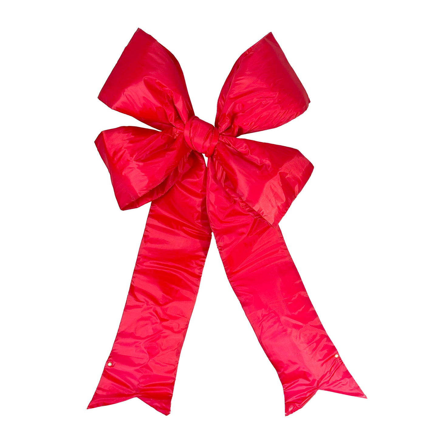 3-D Giant RED Nylon Building Bow