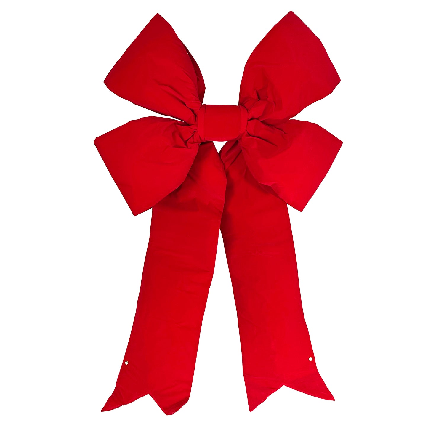 3-D Giant RED Velvet Building Bow