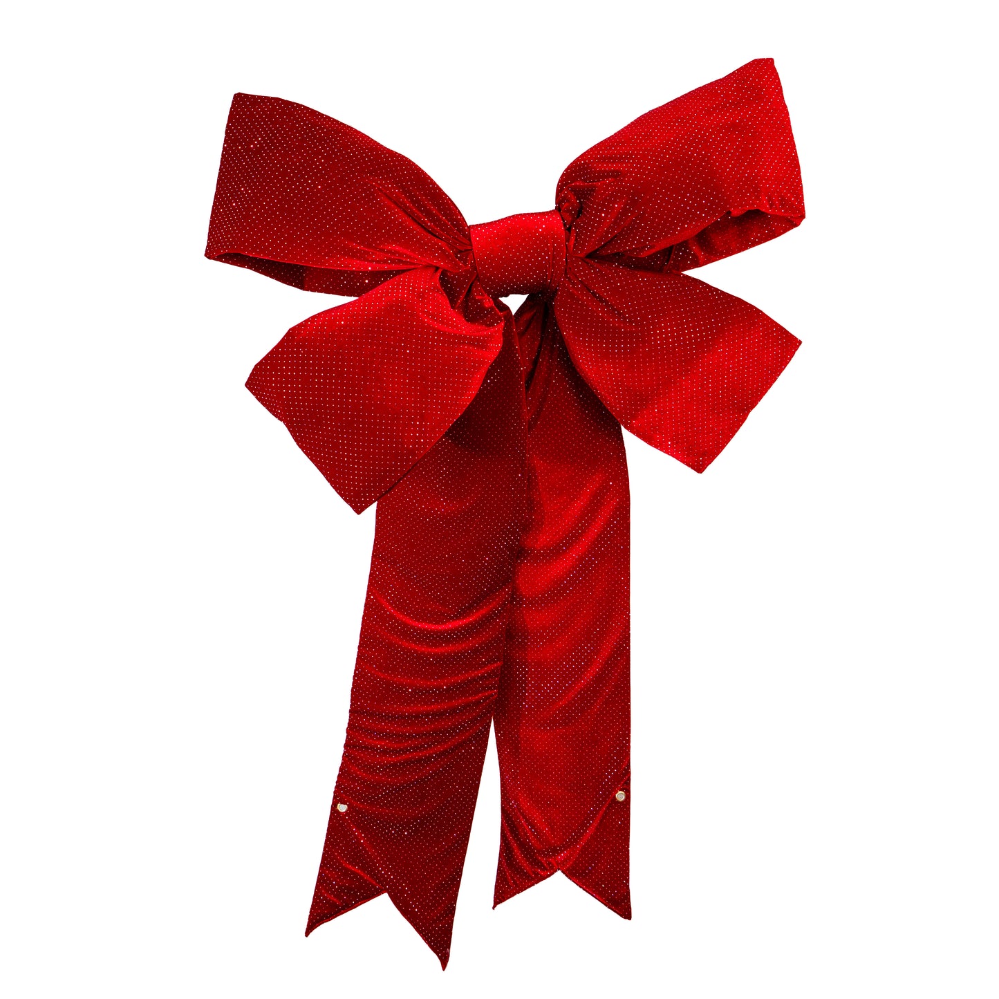 Luxury Diamante Velour Bow