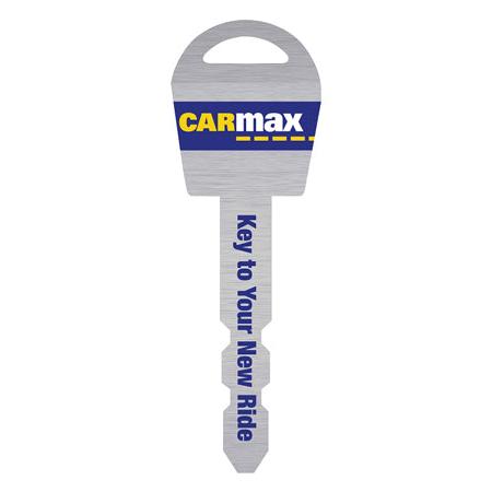 Custom Oversized Oval Car Key