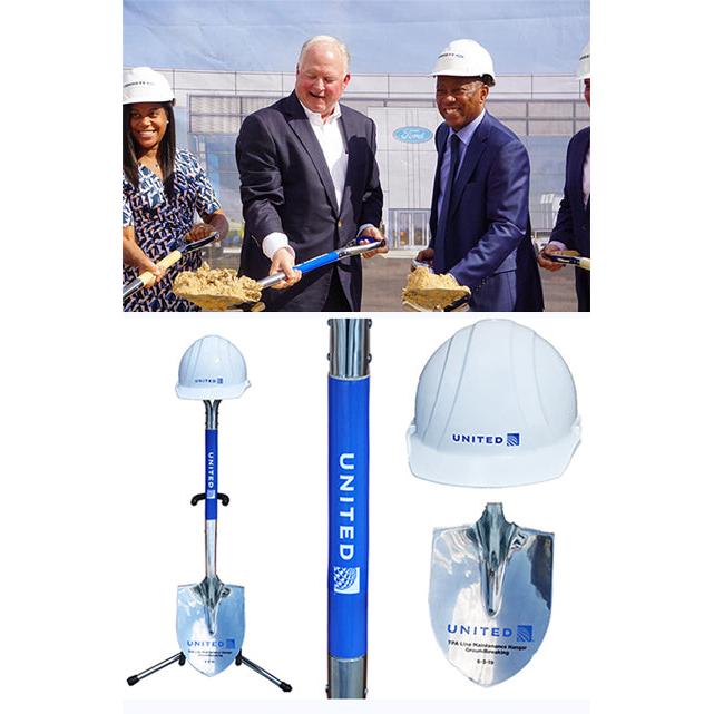 Chrome Plated Regular Ceremonial Shovels