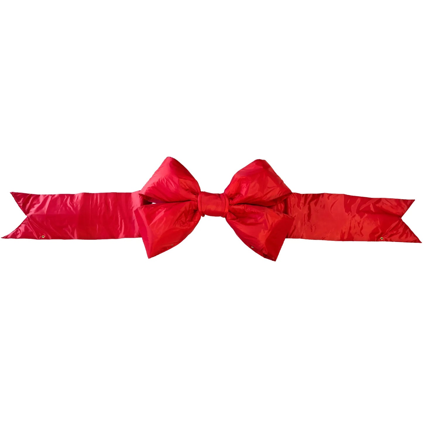 3-D Giant RED Nylon Building Bow