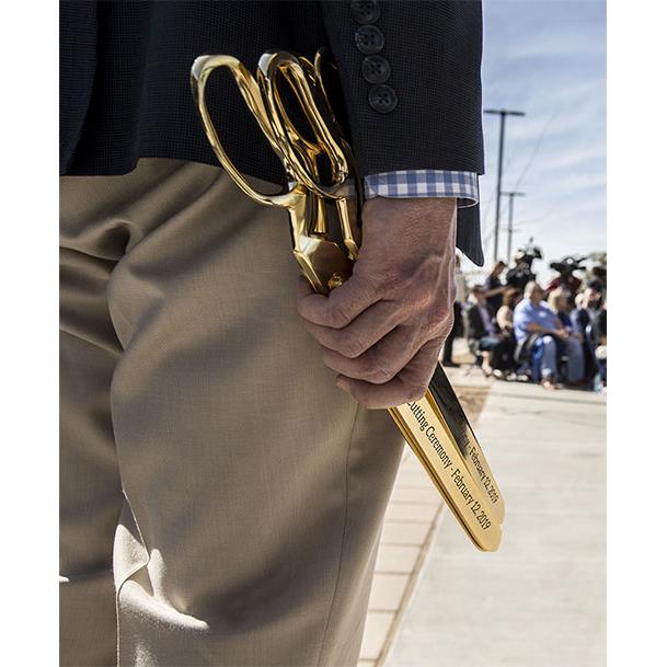 15 inch GOLD Plated Ceremonial Scissors