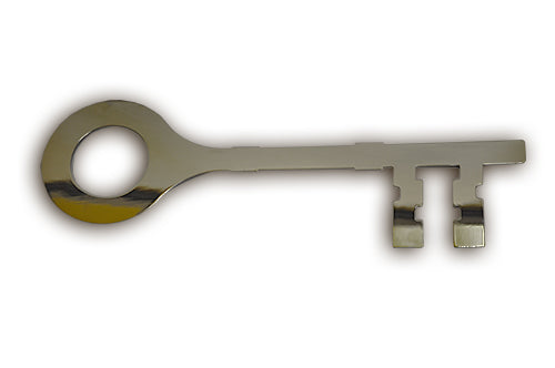 Chrome-Plated Ceremonial Key