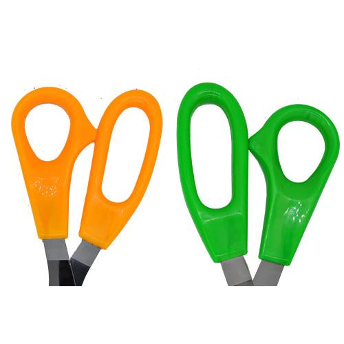 Giant 25 Inch High Gloss Colored Handle Scissors With Mirror Plated Blades