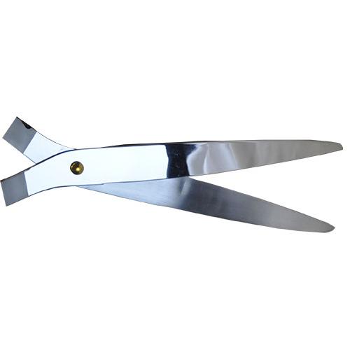 Giant 25 Inch High Gloss Colored Handle Scissors With Mirror Plated Blades