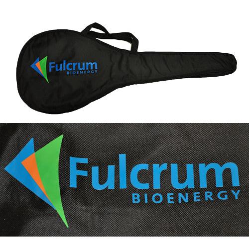 Zippered Black Carrying Case with Vinyl Decal