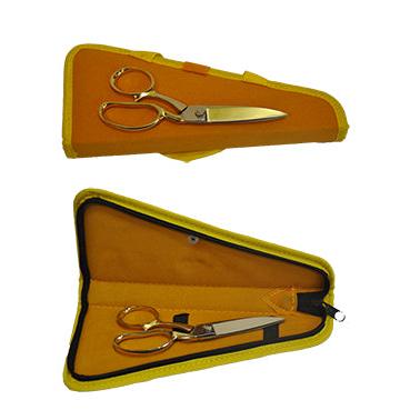 6 inch Ceremonial Scissors in Yellow Complimentary Case