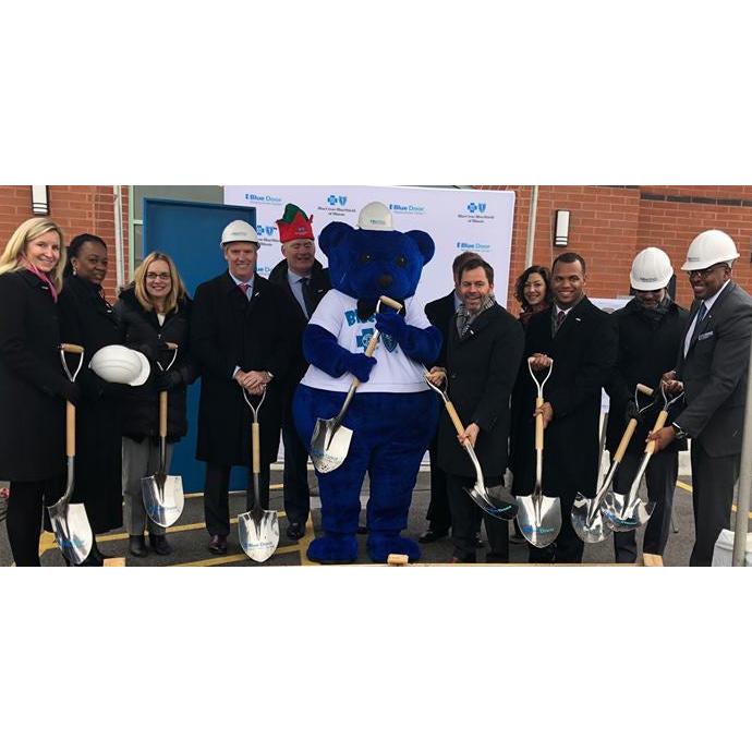 Chrome Plated Regular Ceremonial Shovels with Decal