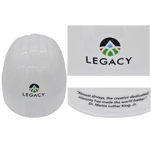 Econo Groundbreaking Hard Hat with Vinyl Decal