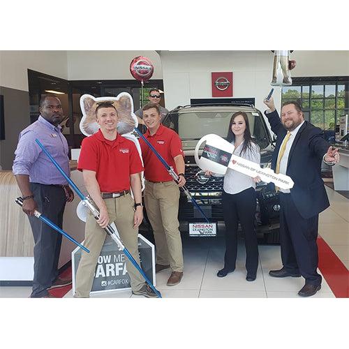 Custom Oversized Oval Car Key