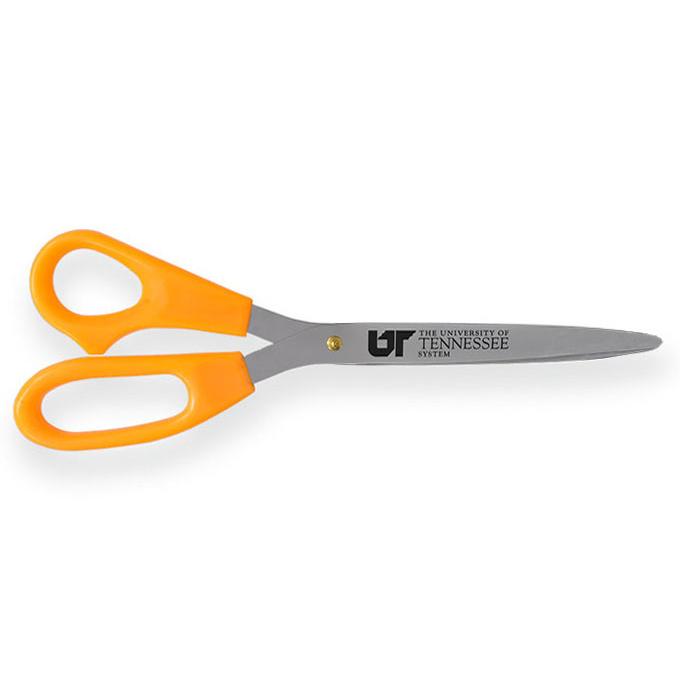 Giant 25 Inch High Gloss Colored Handle Scissors With Mirror Plated Blades