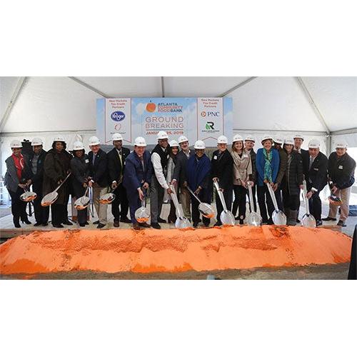 Large Spoon Used For Groundbreaking
