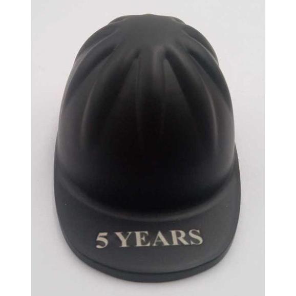 Black Hard Hat Engraved
