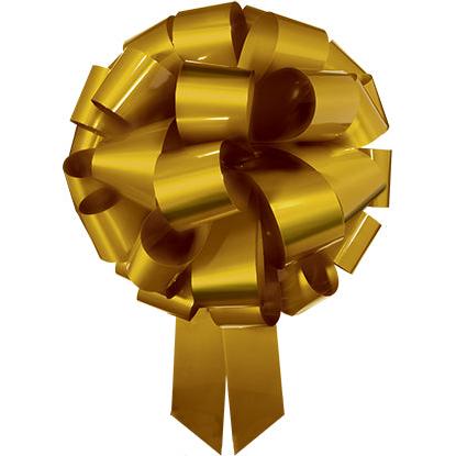 20" Giant Ceremonial Metallic Gold Pull Bow