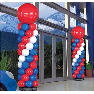 9 Foot Balloon Tower Kit - Spiral Effect