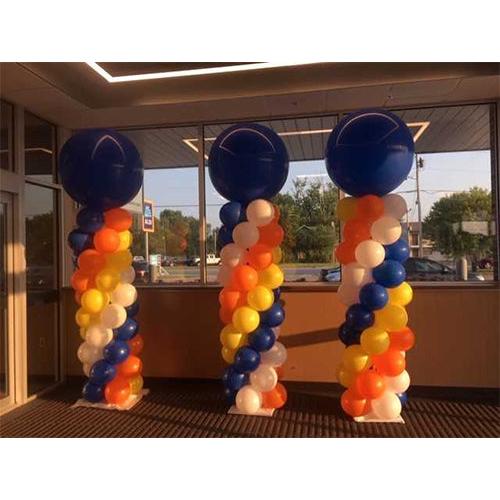 9 Foot Balloon Tower Kit - Spiral Effect