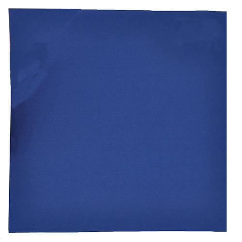 Navy Blue Poly Premiere Sample  - Unhemmed