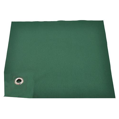 Hunter Green Poly Premiere Sample  - Unhemmed