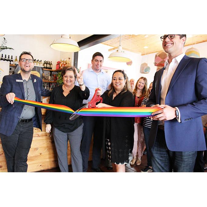 Rainbow Solid Stripe Ribbon