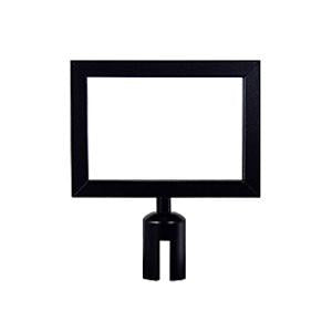 Retractable Belt Stanchion Sign Frame - 8" x 11"