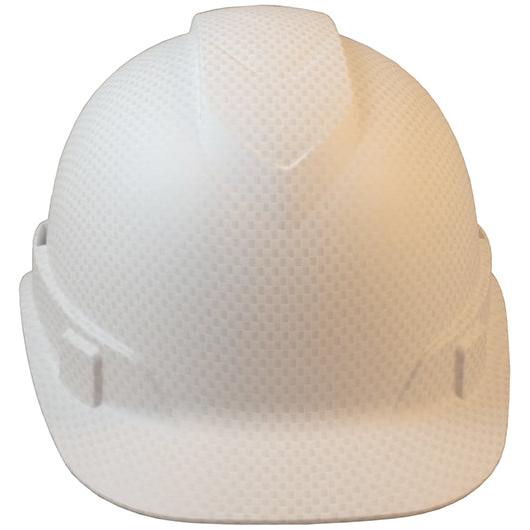 White Graphite Matte Hard Hat