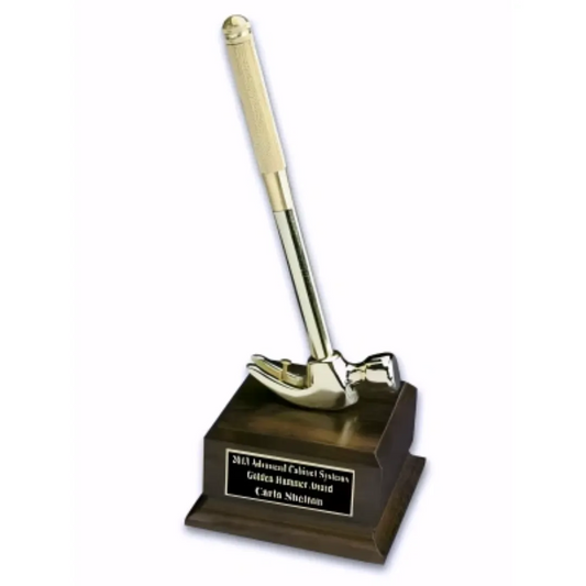 Executive Desk Gold Hammer Keepsake