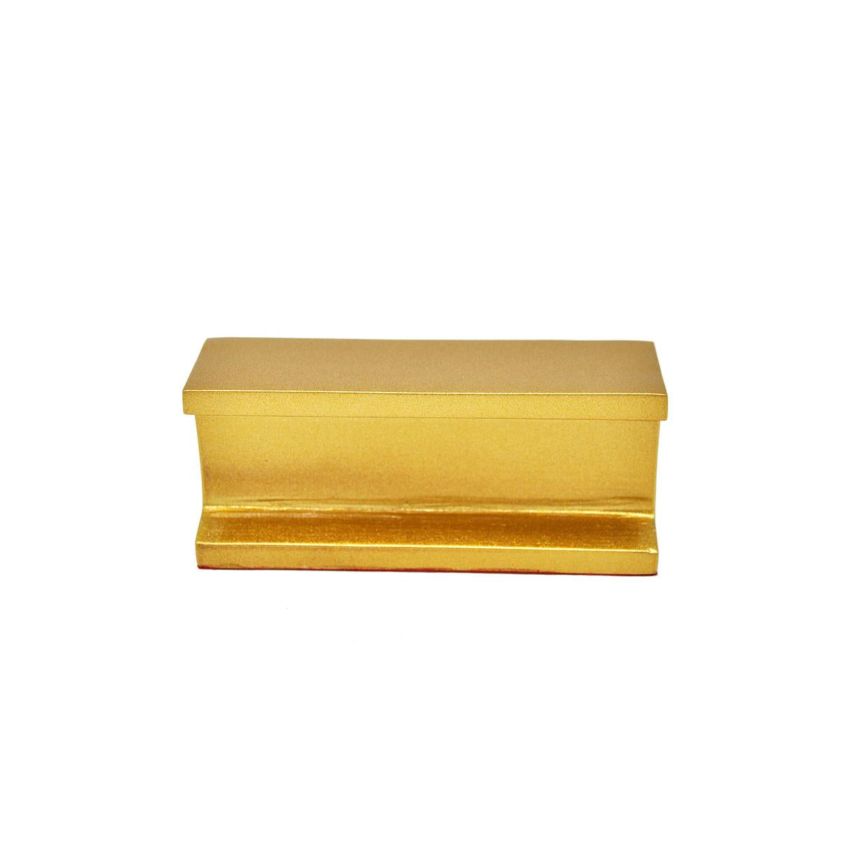 I Beam Paperweight in Gold, Silver or Black Finish