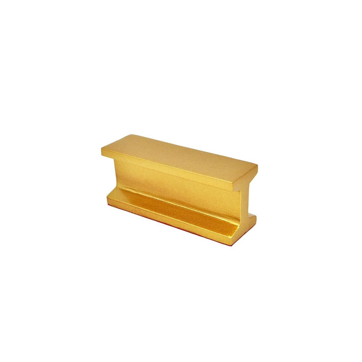 I Beam Paperweight in Gold, Silver or Black Finish