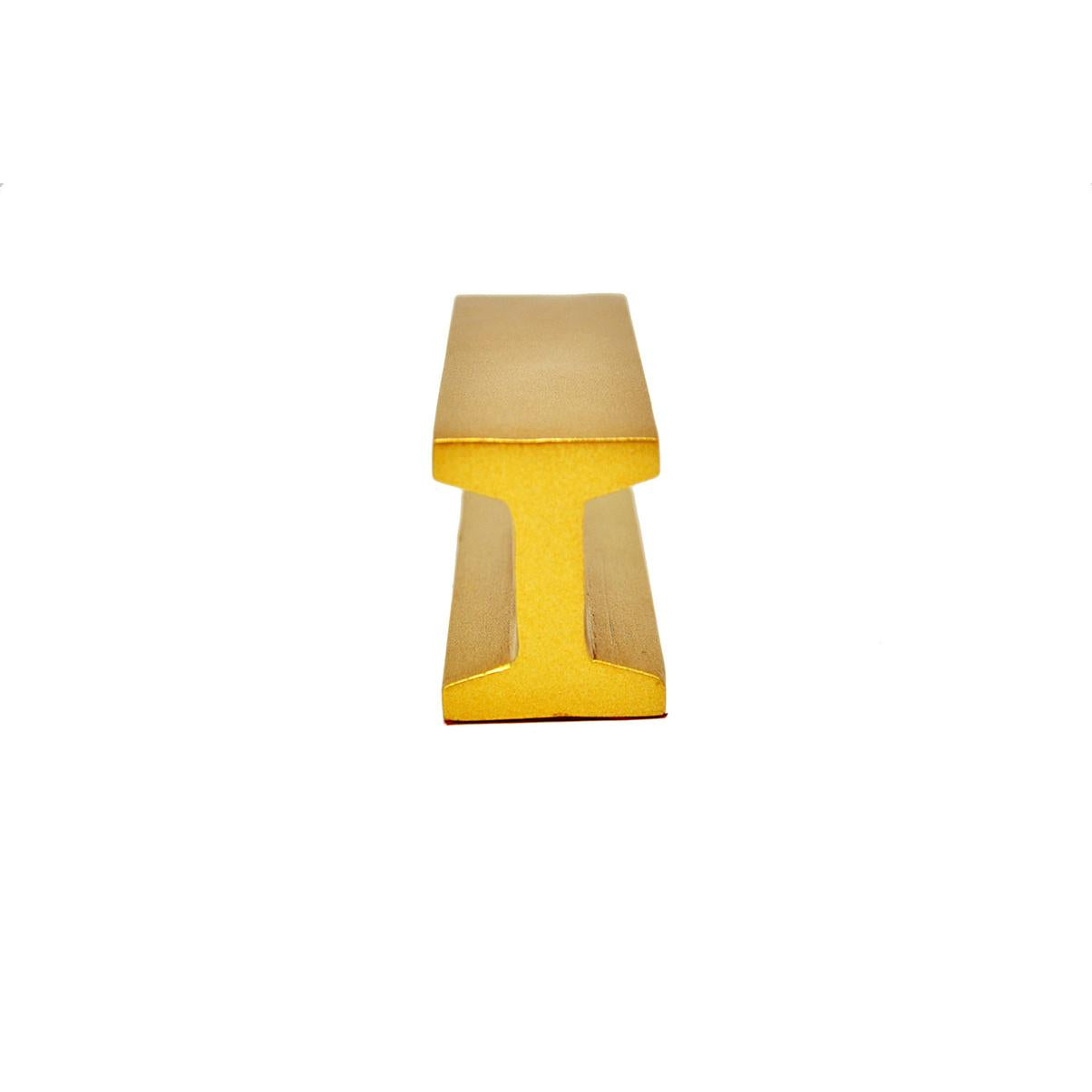 I Beam Paperweight in Gold, Silver or Black Finish