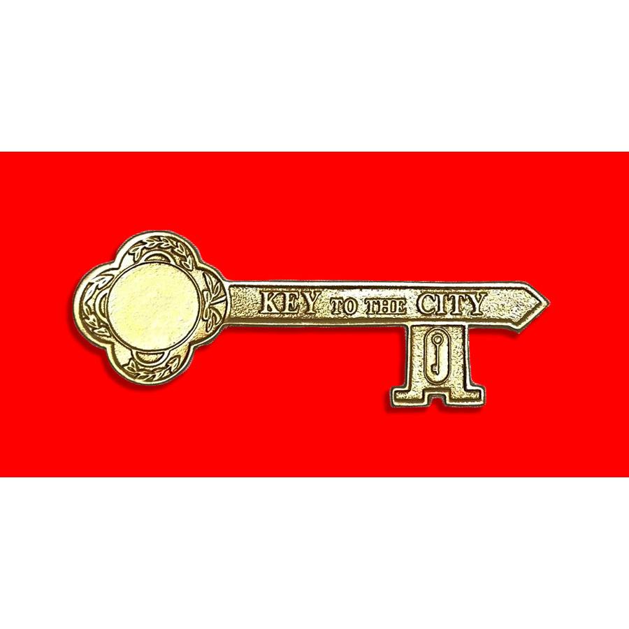 Antique Gold Key To The City