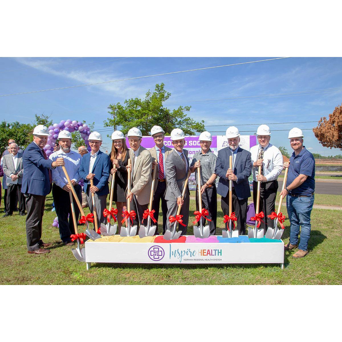 Ground Breaking Ceremony Dirt or Sand Display Box