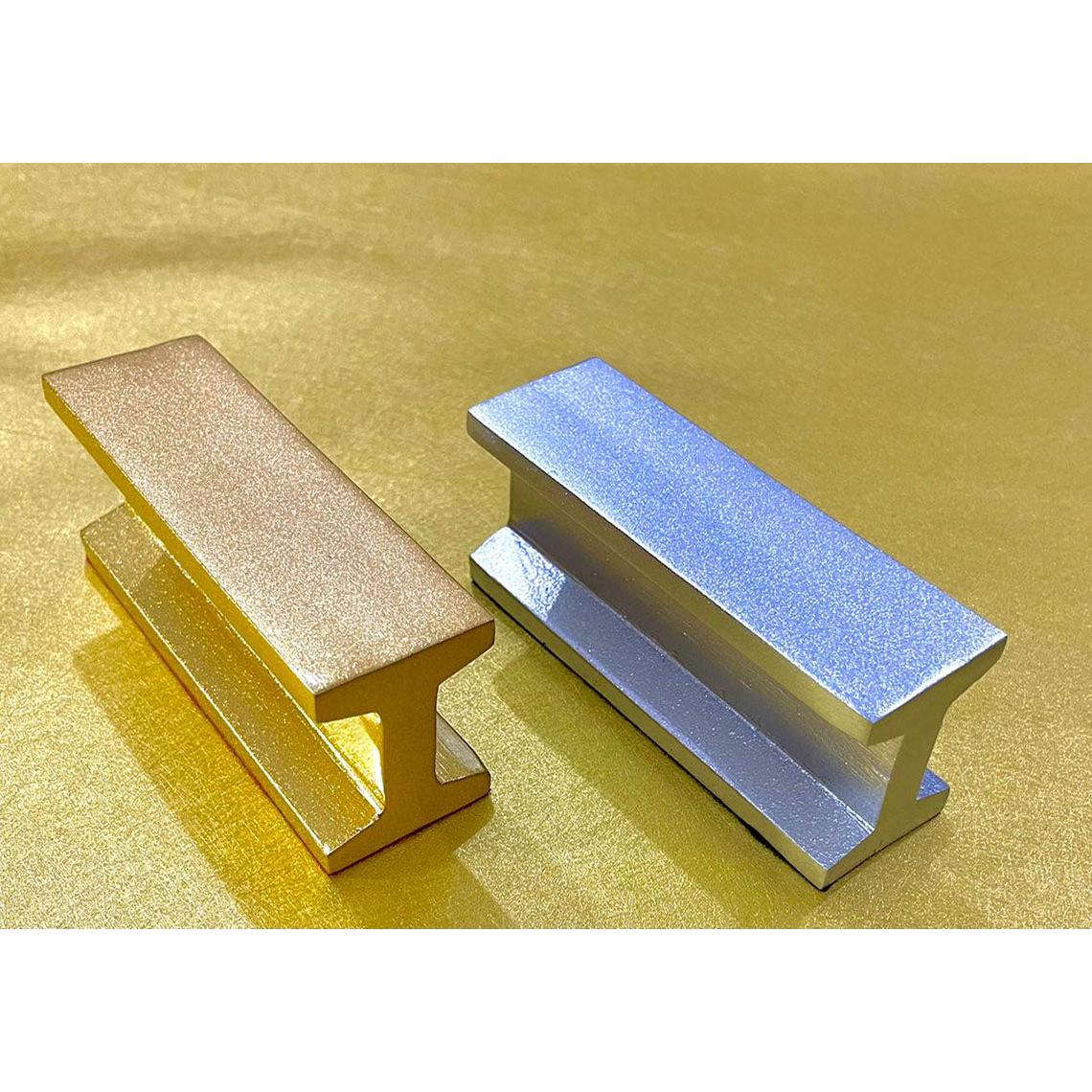 I Beam Paperweight in Gold, Silver or Black Finish