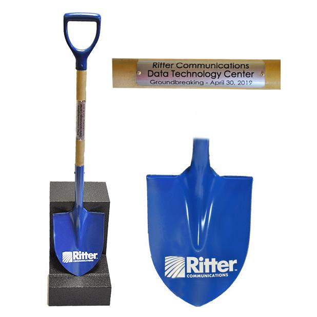 Custom Painted D-Handle Ceremonial Shovel