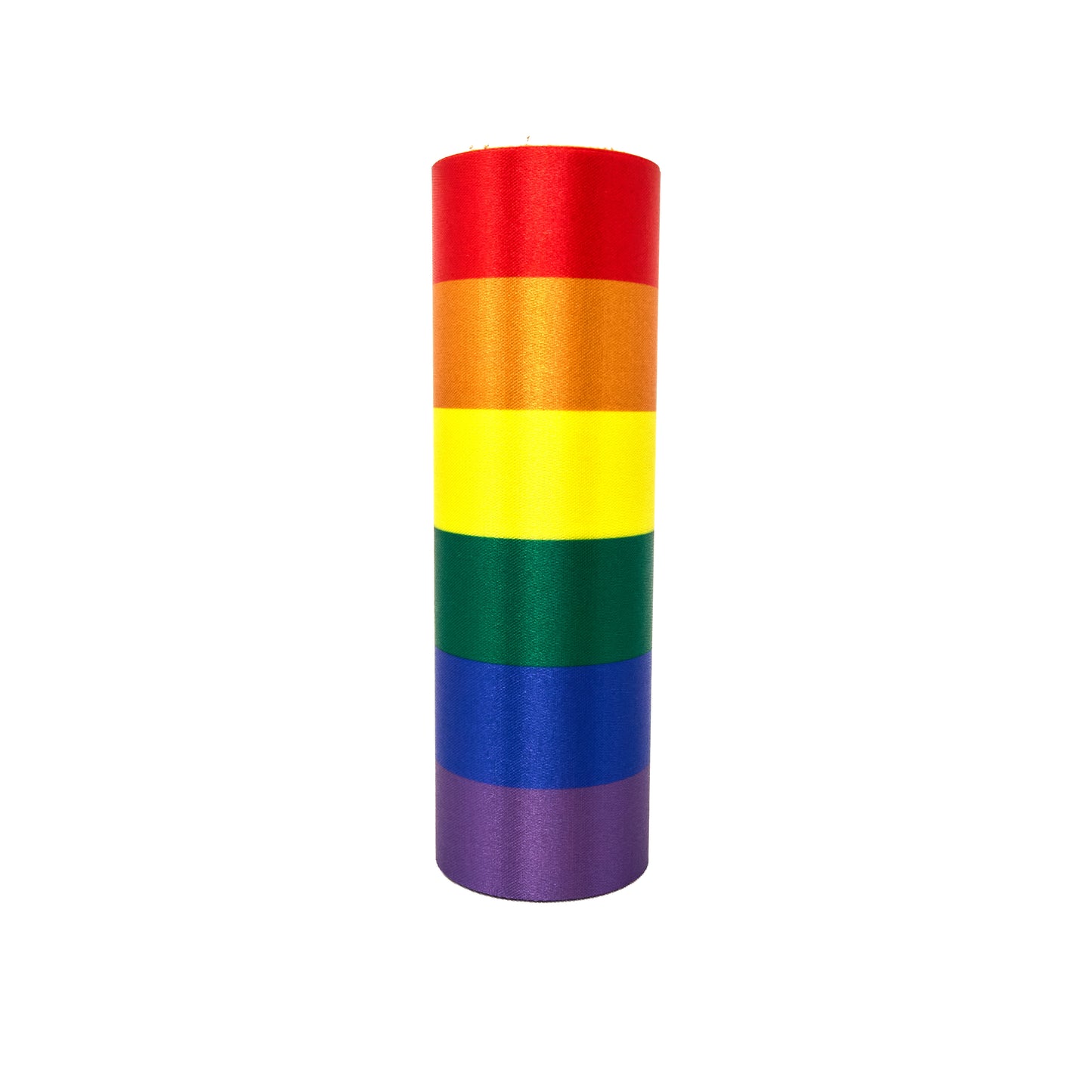 Rainbow Solid Stripe Ribbon