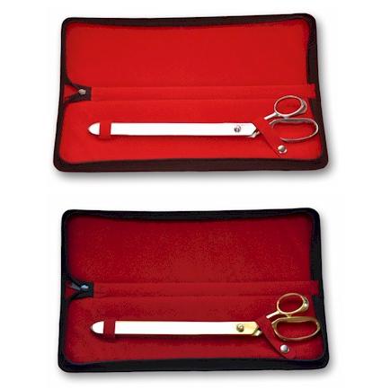 15 inch CHROME Plated Ceremonial Scissors