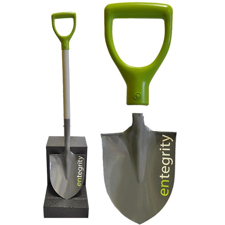 Custom Painted D-Handle Ceremonial Shovel