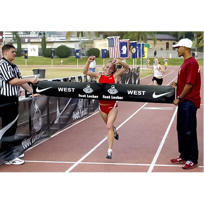 Black Finish Line Ribbon