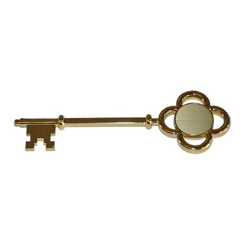 Standard 5-1/2 inch Gold Stratford Key - With No Customization